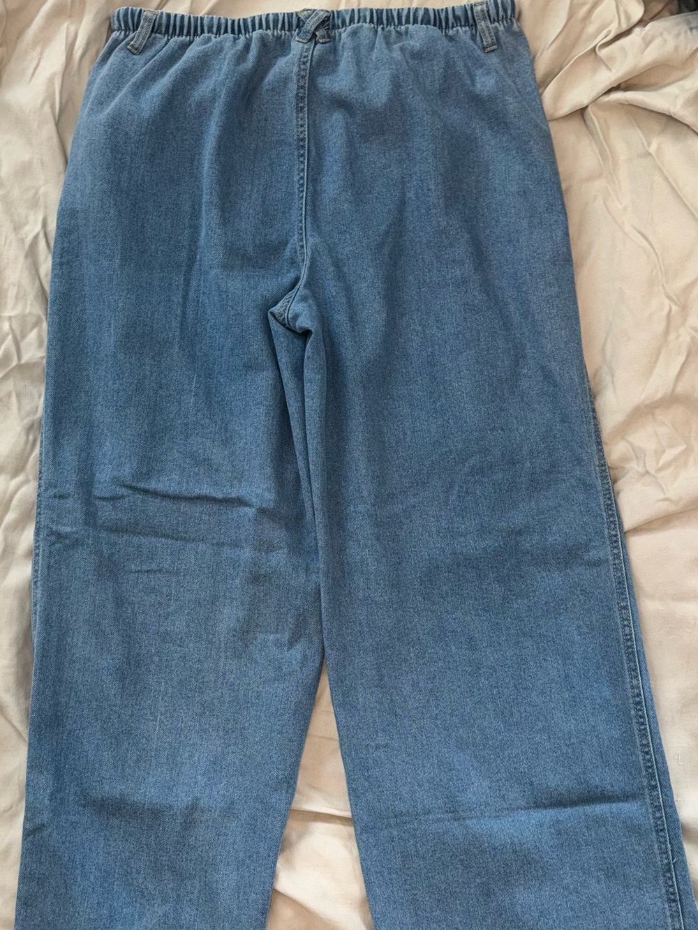 No Boundaries Light Blue Wide Leg Jeans - Picture 4 of 4